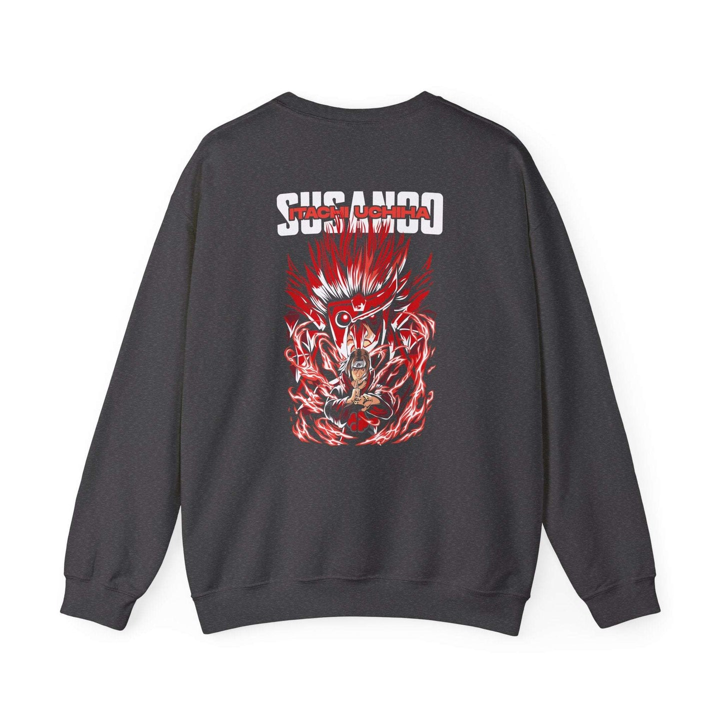 Crewneck Sweatshirt — Susanoo Anime Graphic Pullover (Red Flame Design) Maklenn Crewneck Sweatshirt — Susanoo Anime Graphic Pullover (Red Flame Design) Sweatshirt Maklenn www.maklenn.com India 33.23