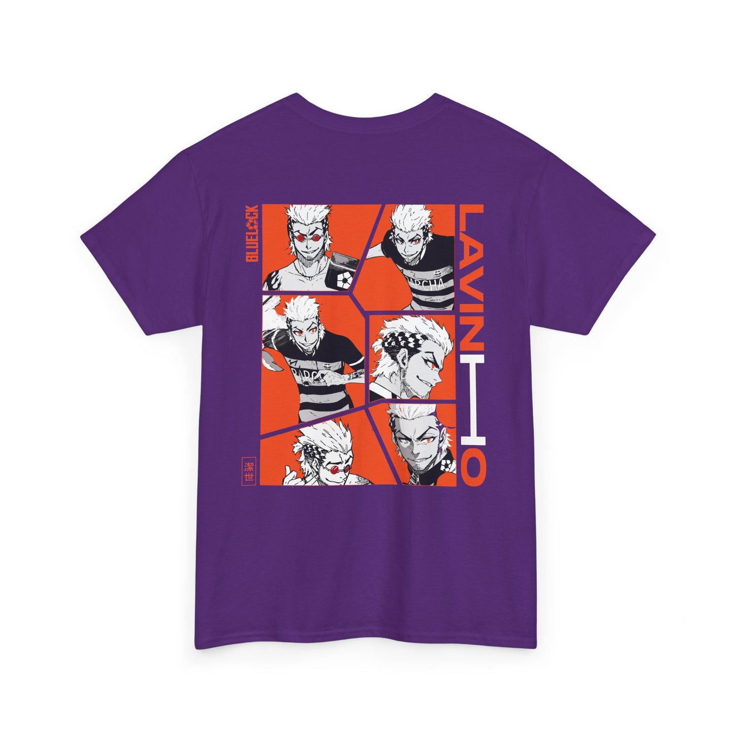 Lavinho "Samba Star" Blue Lock Heavyweight Tee | Maklenn