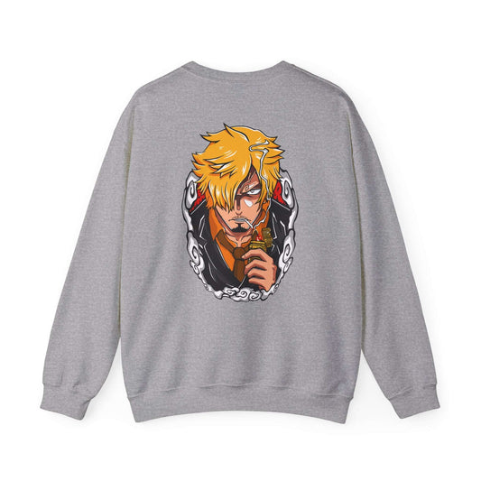 Premium Anime Streetwear Crewneck – Maklenn – Front View