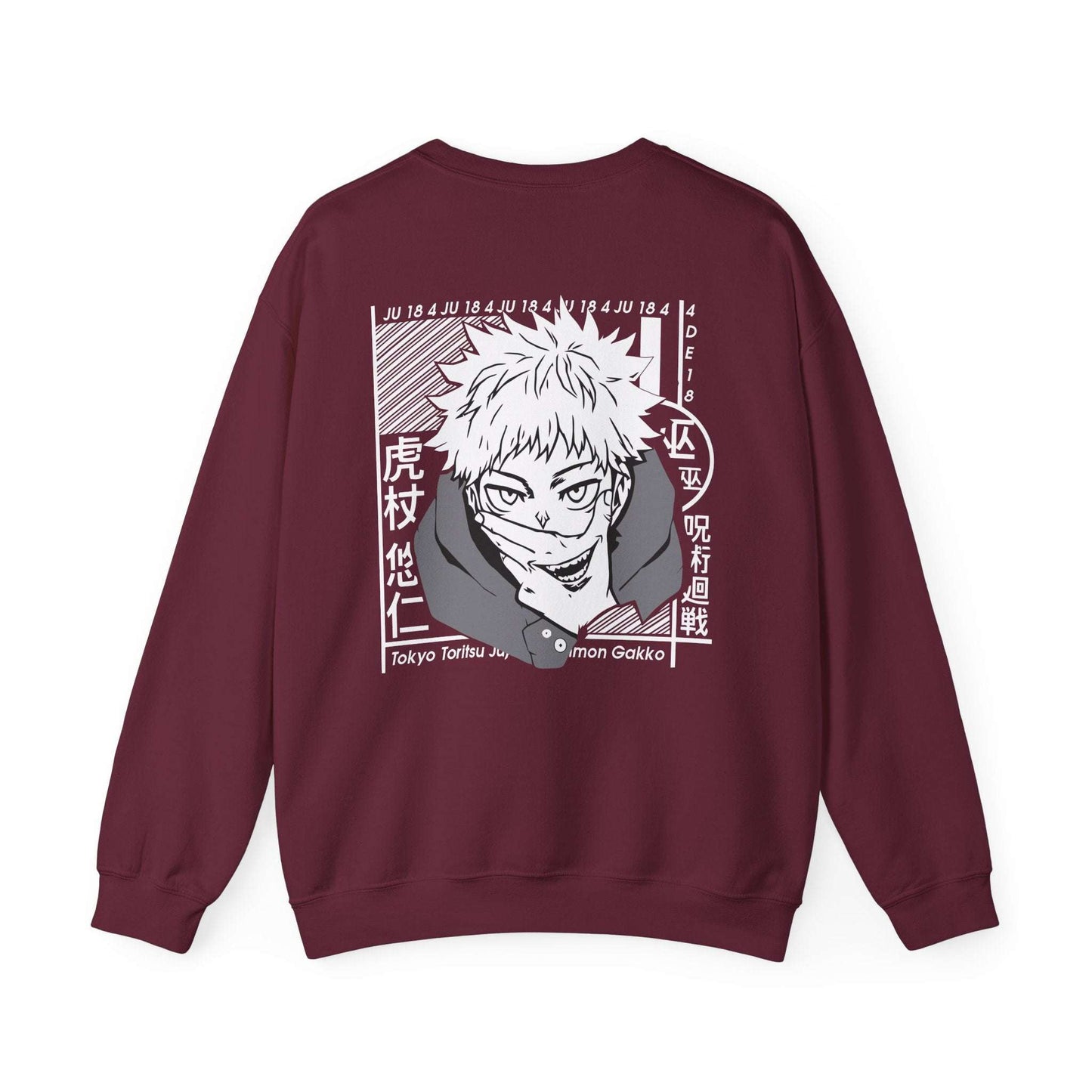 Jujutsu Kaisen Yuji Itadori Crewneck Sweatshirt Maklenn Jujutsu Kaisen Yuji Itadori Crewneck Sweatshirt Sweatshirt Maklenn www.maklenn.com India 33.23