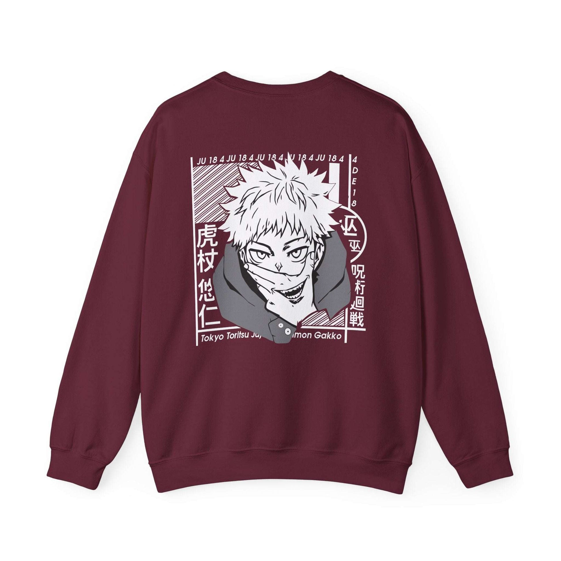 Jujutsu Kaisen Yuji Itadori Crewneck Sweatshirt Maklenn Jujutsu Kaisen Yuji Itadori Crewneck Sweatshirt Sweatshirt Maklenn www.maklenn.com India 33.23