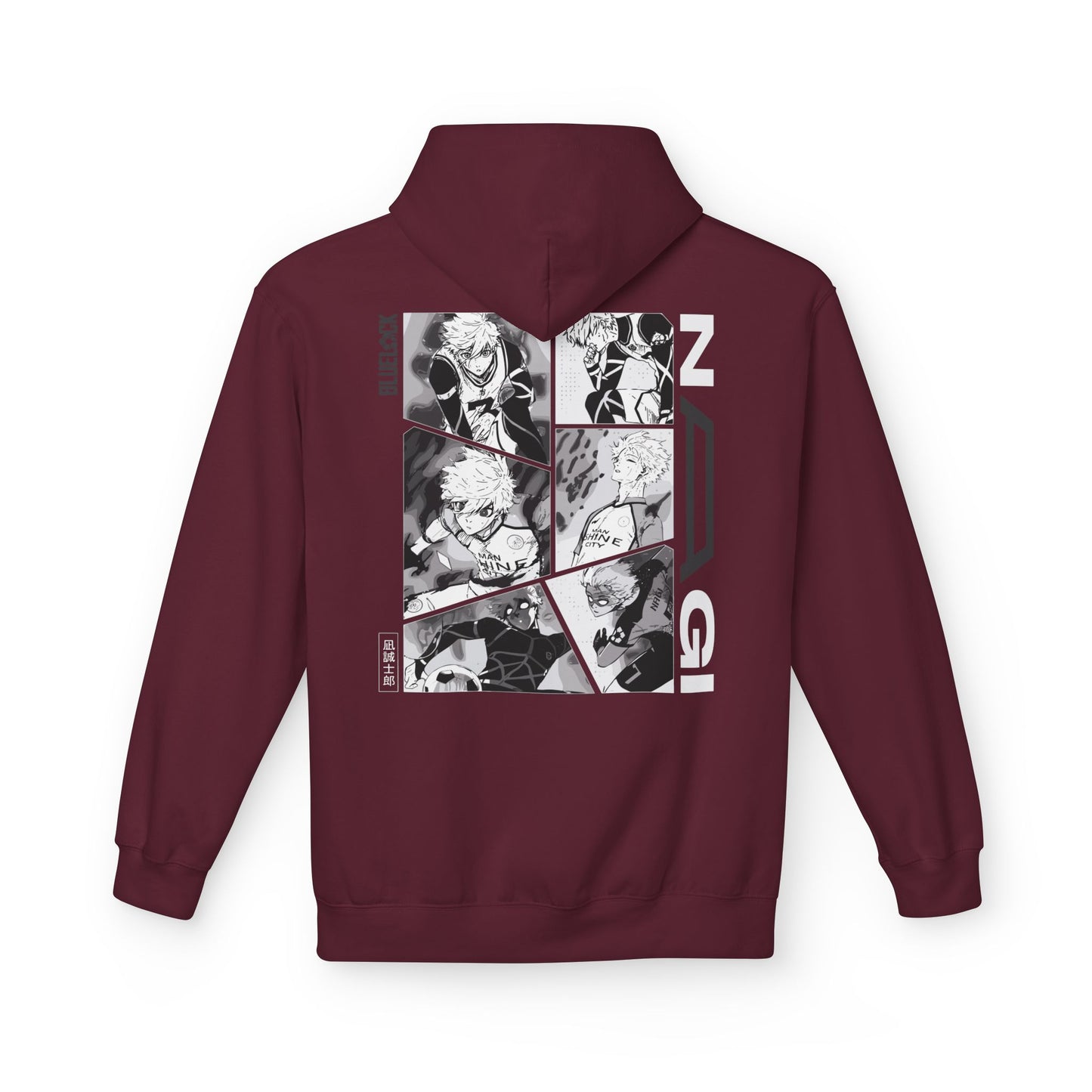 Nagi "Lazy Genius" Blue Lock Hoodie | Maklenn
