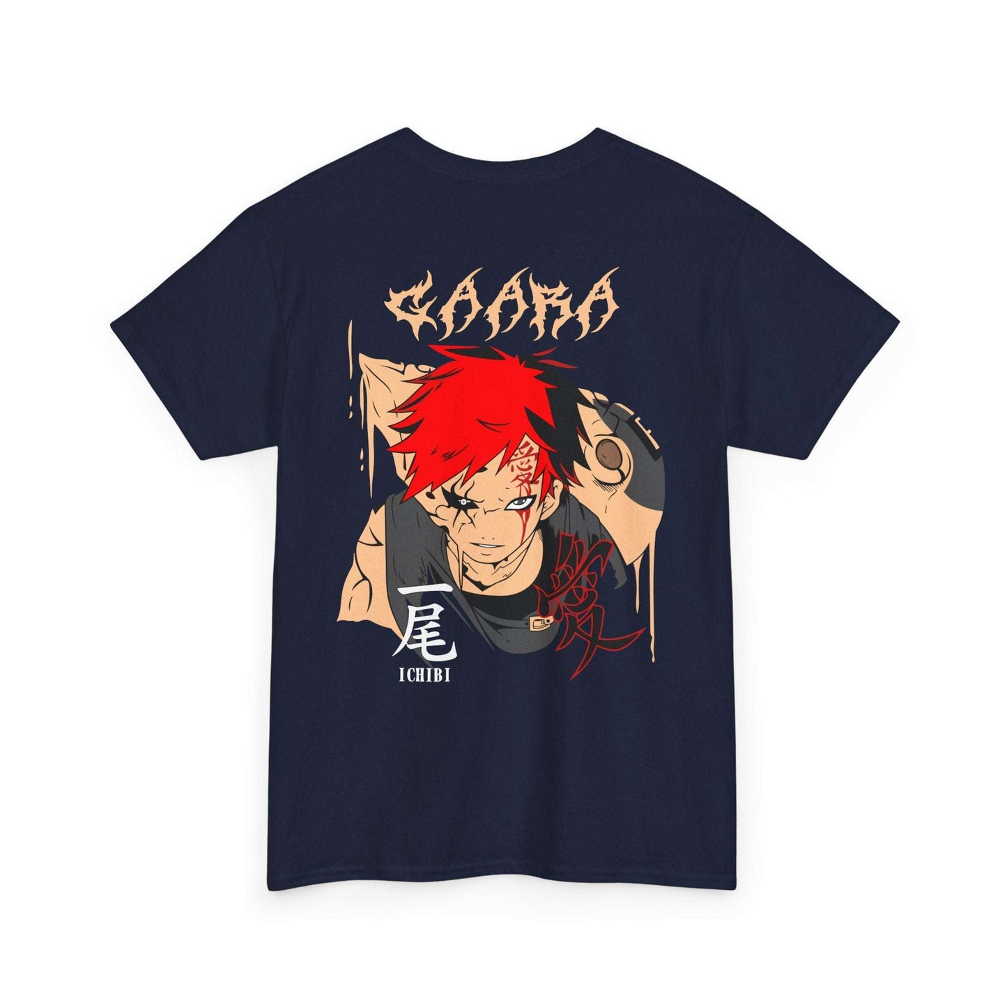 Gaara Graphic Tee — Anime Character Back Print T-Shirt Maklenn Gaara Graphic Tee — Anime Character Back Print T-Shirt T-Shirt Maklenn www.maklenn.com India 20.77