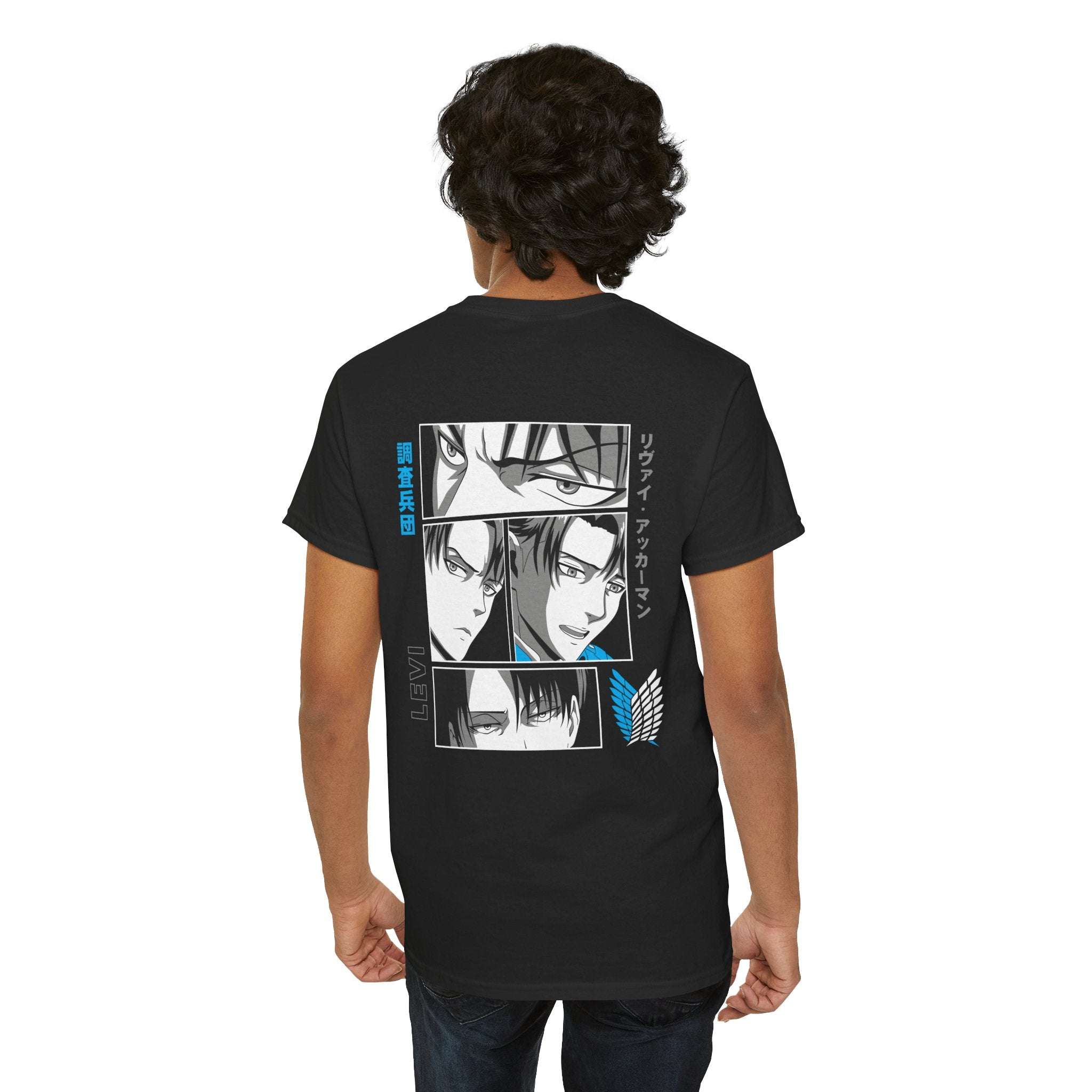 Captain Levi Ackerman Attack on Titan AOT Anime Streetwear – View 18 | Maklenn