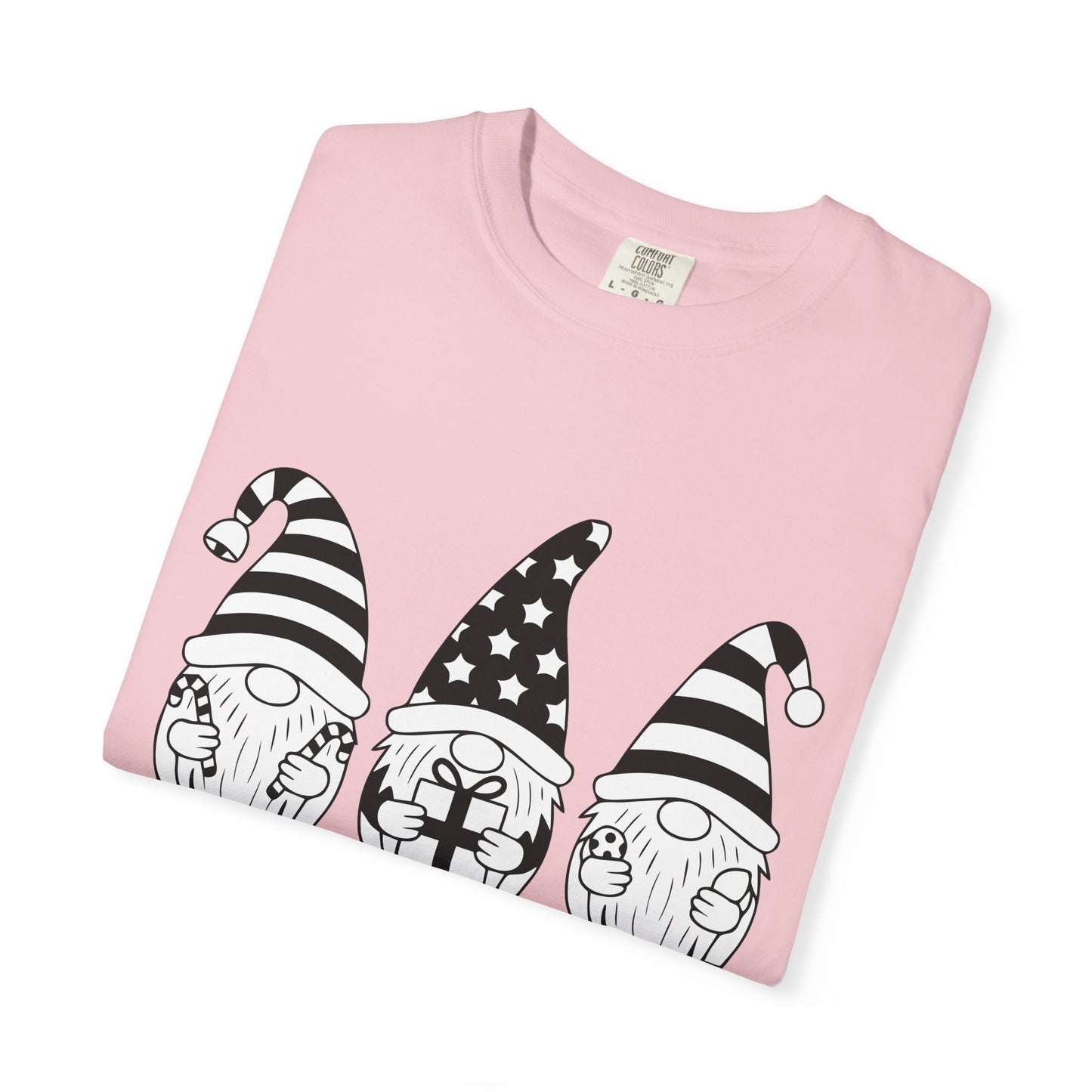 Gnome Trio Graphic T-Shirt – Patriotic Gift Gnomes Printify