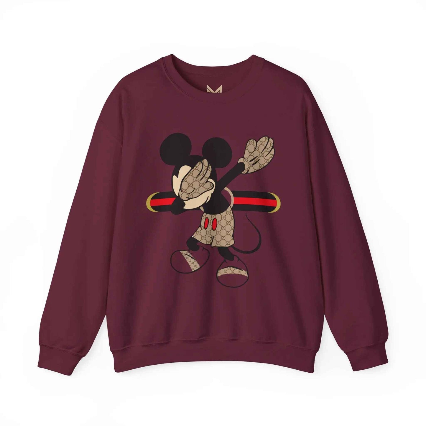 Mickey Mouse Graphic Crewneck Sweatshirt, Unisex Warm Casual Wear, Perfect for Disney Fans, Gift for Birthdays, Cozy Lounge Top
