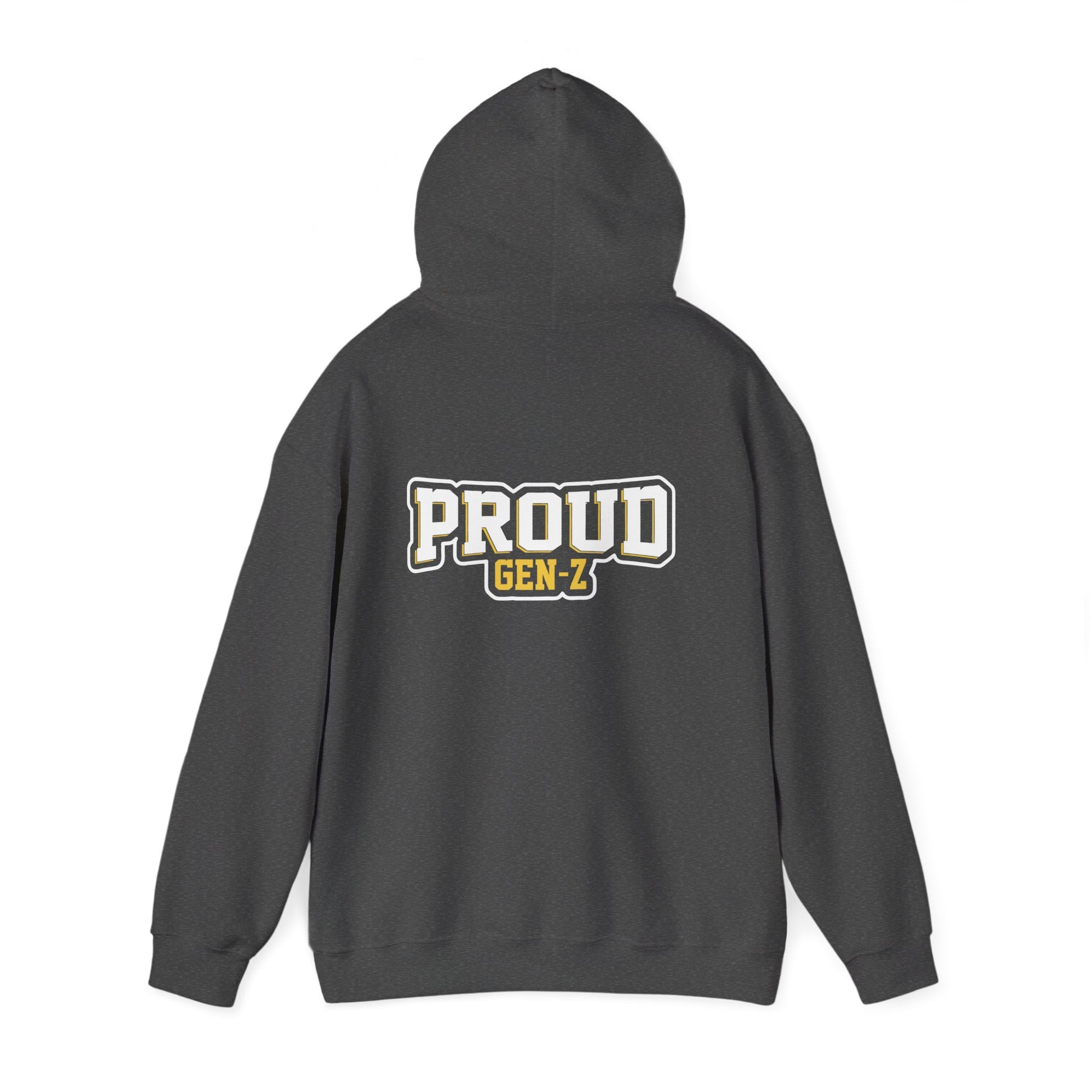 Proud Gen-Z Hoodie, Cozy Streetwear for Teens, Unisex Sweatshirt, Perfect Gift for Graduations, Everyday Casual Wear, Trendy Apparel Printify