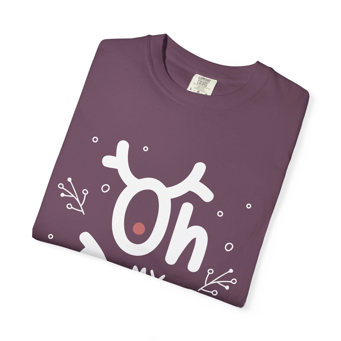 Oh My Deer Graphic T-Shirt — Cute Holiday Funny Nature Tee Printify