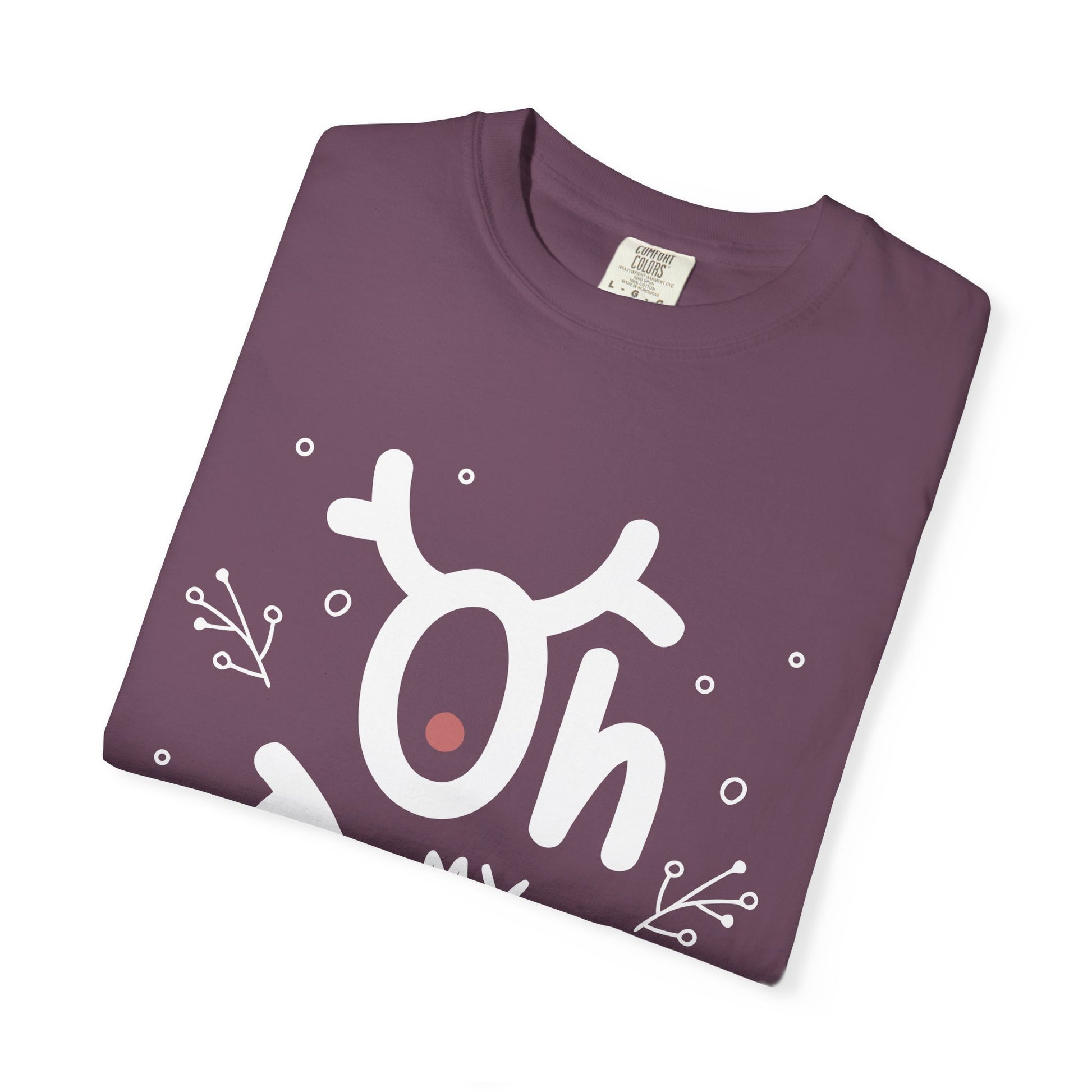 Oh My Deer Graphic T-Shirt — Cute Holiday Funny Nature Tee Printify