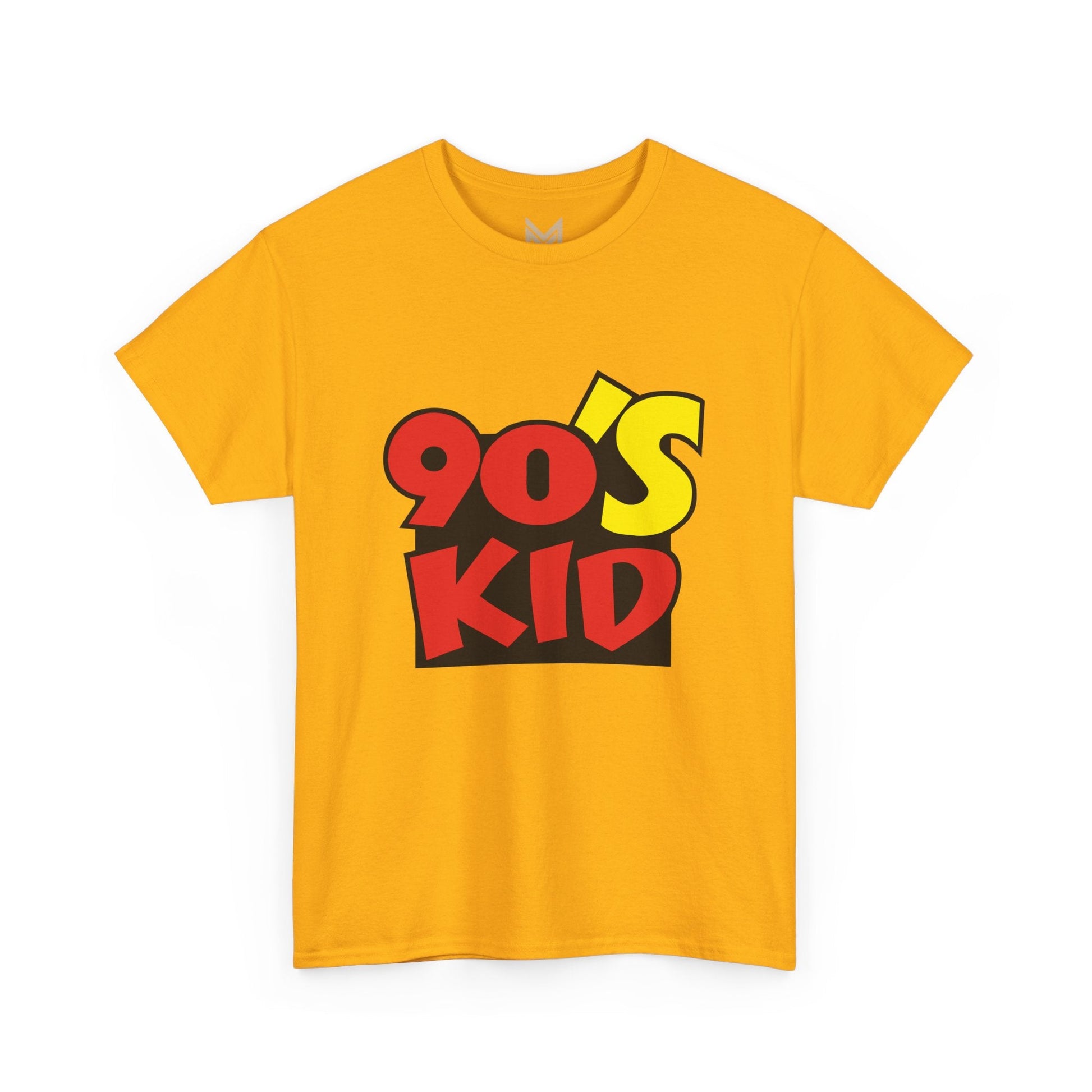 90's Kid Unisex Heavy Cotton Tee - Nostalgic Vintage T-Shirt, Retro Tee for 90s Lovers, Gift for Birthdays, Casual Wear - Maklenn