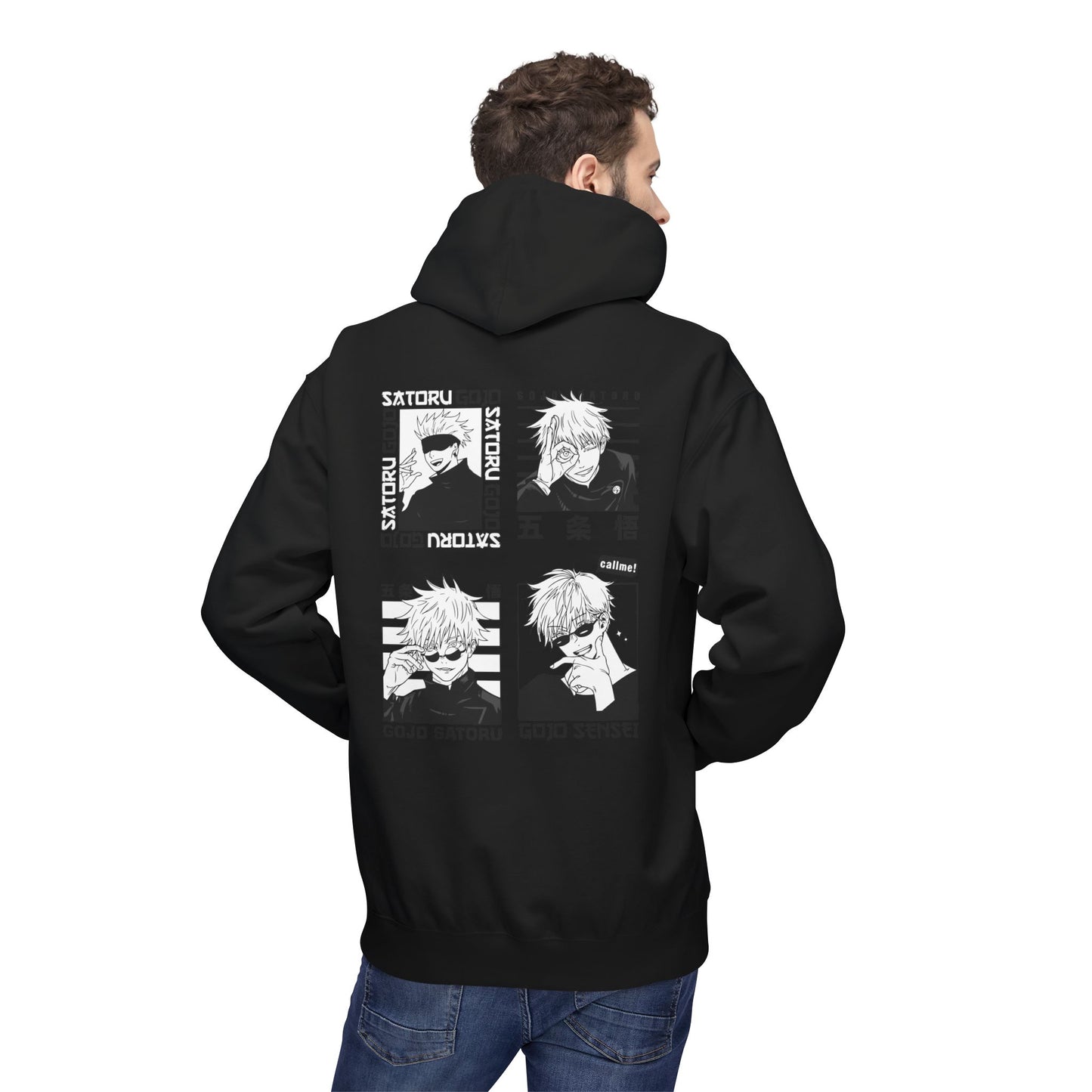 Jujutsu Kaisen Hoodie — Gojo & Characters Graphic Anime Pullover