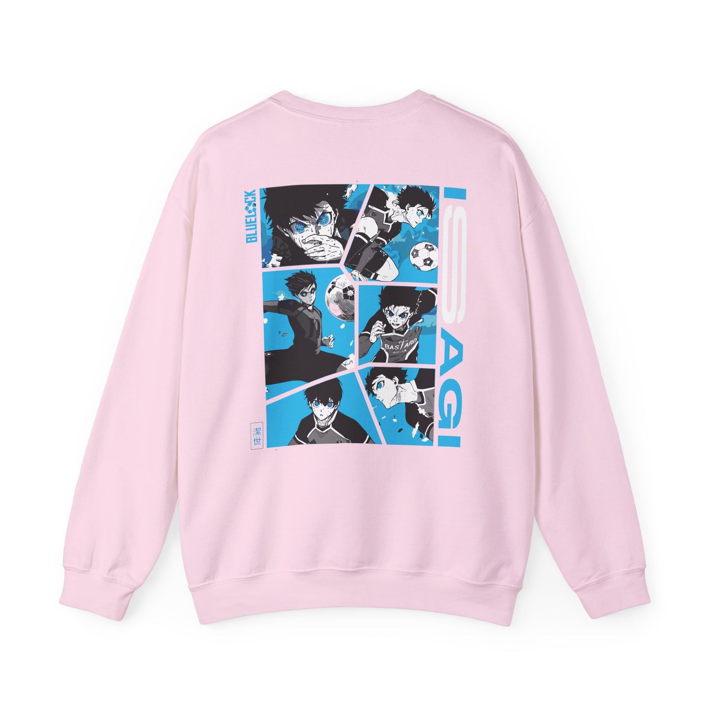 Isagi "Ego Vision" Blue Lock Heavyweight Tee | Maklenn