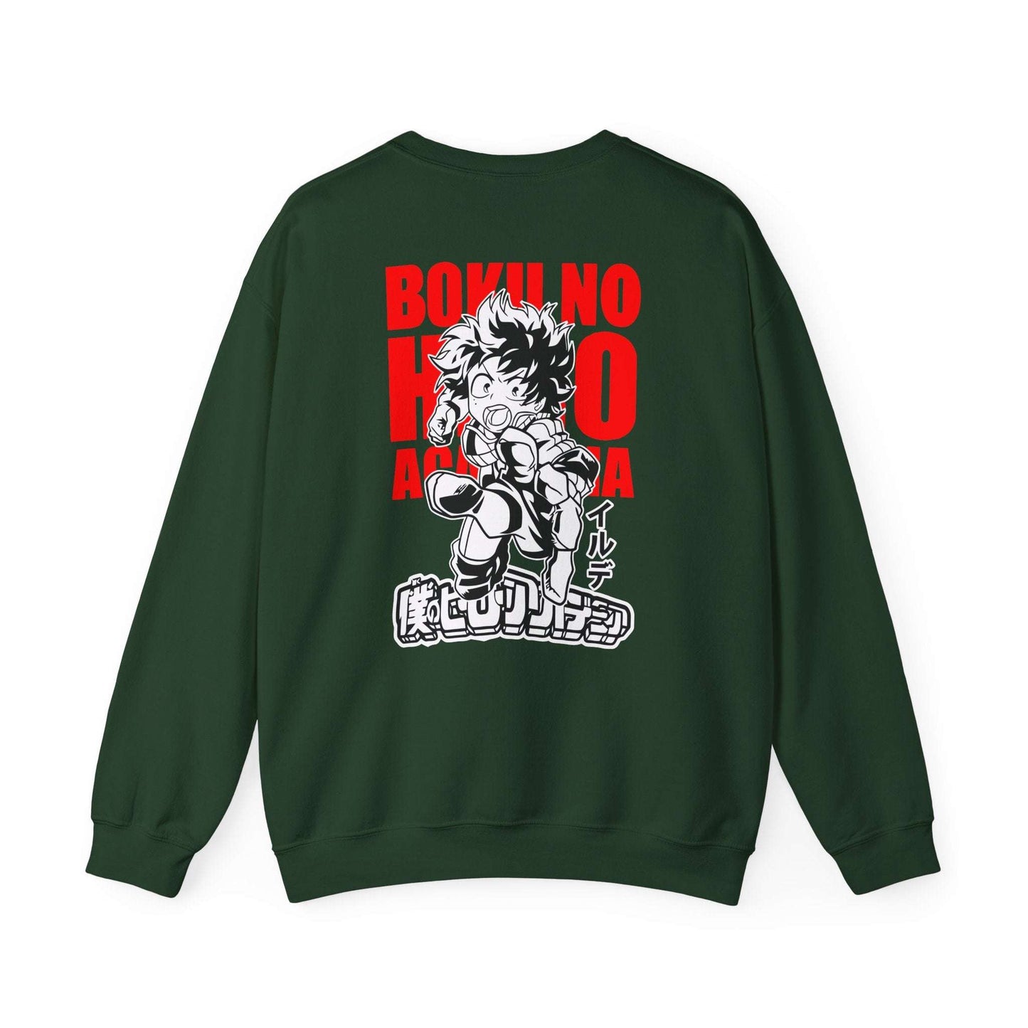 My Hero Academia Izuku Midoriya Crewneck Sweatshirt - Boku No Hero Academia Anime Pullover Maklenn My Hero Academia Izuku Midoriya Crewneck Sweatshirt - Boku No Hero Academia Anime Pullover Sweatshirt Maklenn www.maklenn.com India 33.23