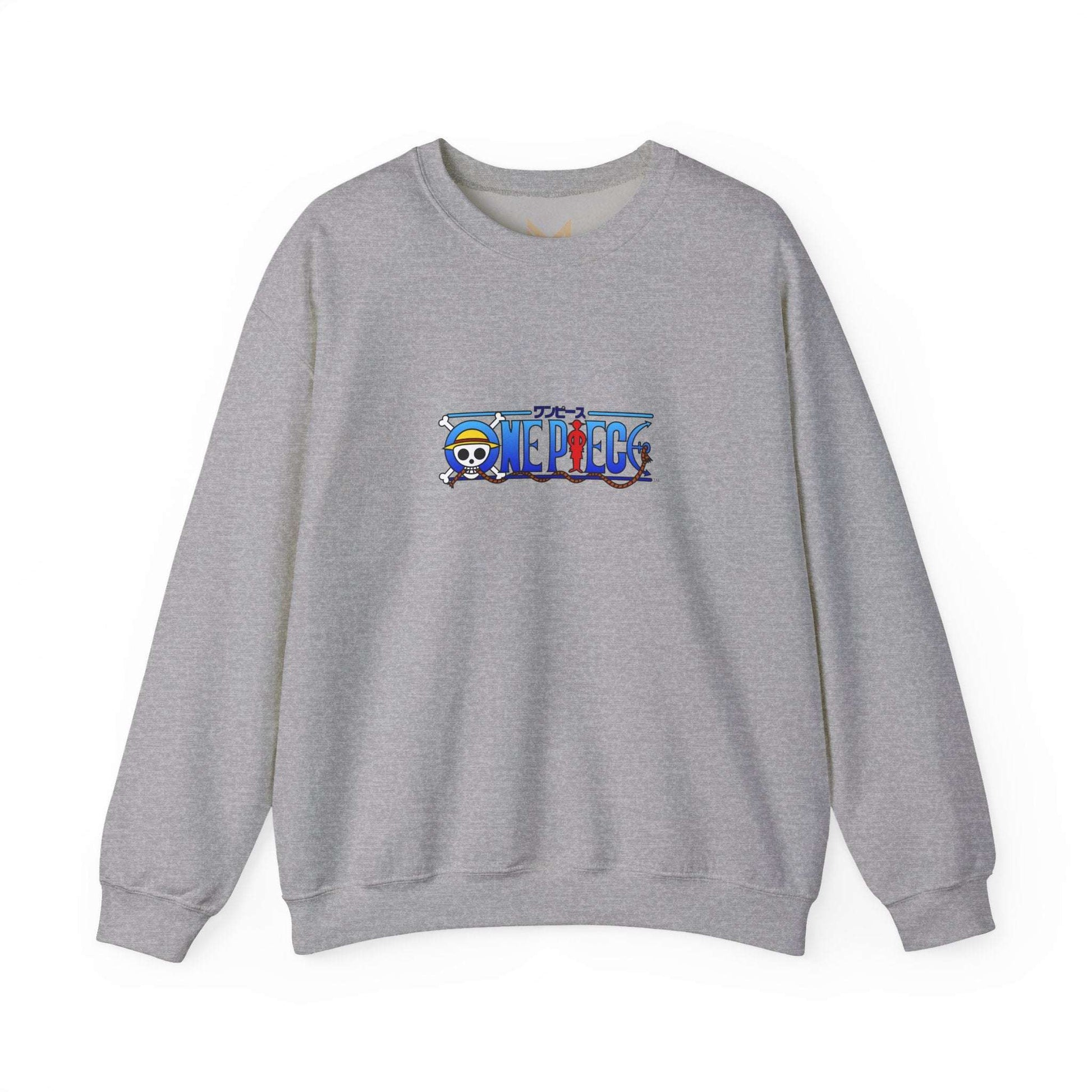 Anime Crewneck Sweatshirt — 'One Piece' Sanji Graphic Back with Logo Chest Maklenn Anime Crewneck Sweatshirt — 'One Piece' Sanji Graphic Back with Logo Chest Sweatshirt Maklenn www.maklenn.com India 33.23
