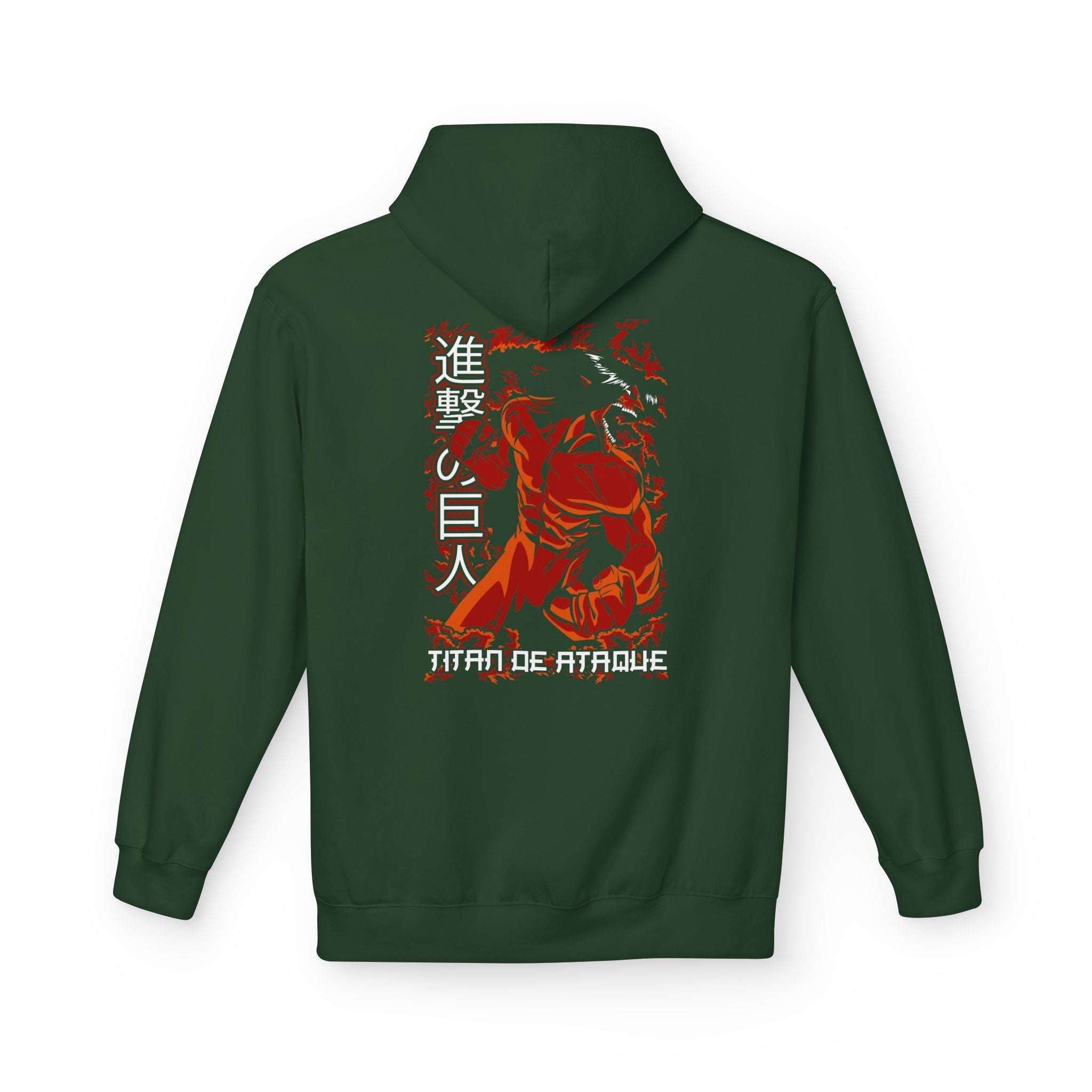 Titan de Attaque - Attack on Titan Maklenn Titan de Attaque - Attack on Titan Hoodie Maklenn www.maklenn.com India 39.87