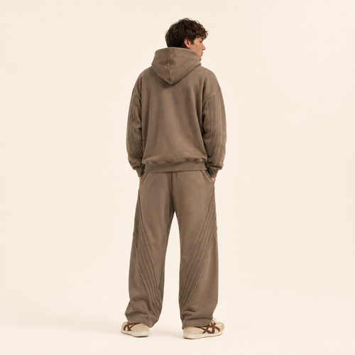Maklenn Reserve | Snow Wash Hoodie & Sweatpants Set