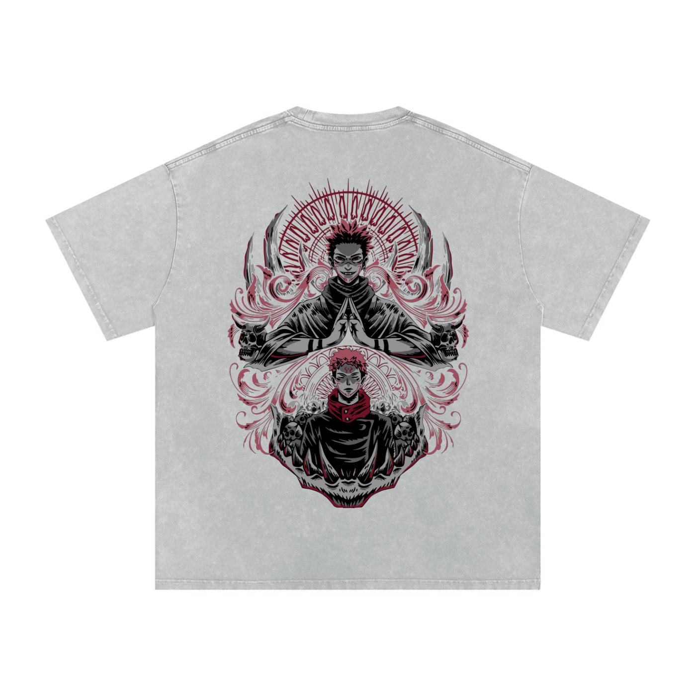 sukuna domain | jjk | snow washed tees ODMPOD