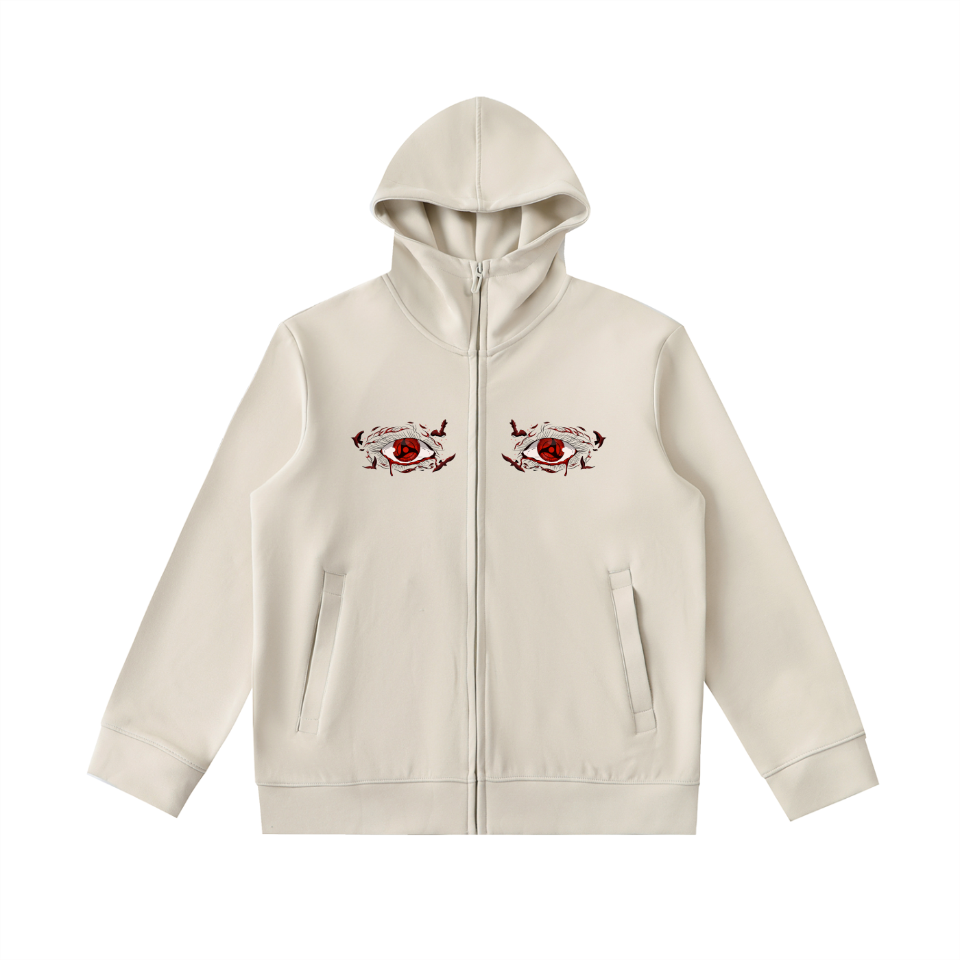 Itachi Uchiha | The Akatsuki Prodigy | Naruto | Heavyweight Zip-Up Hoodie