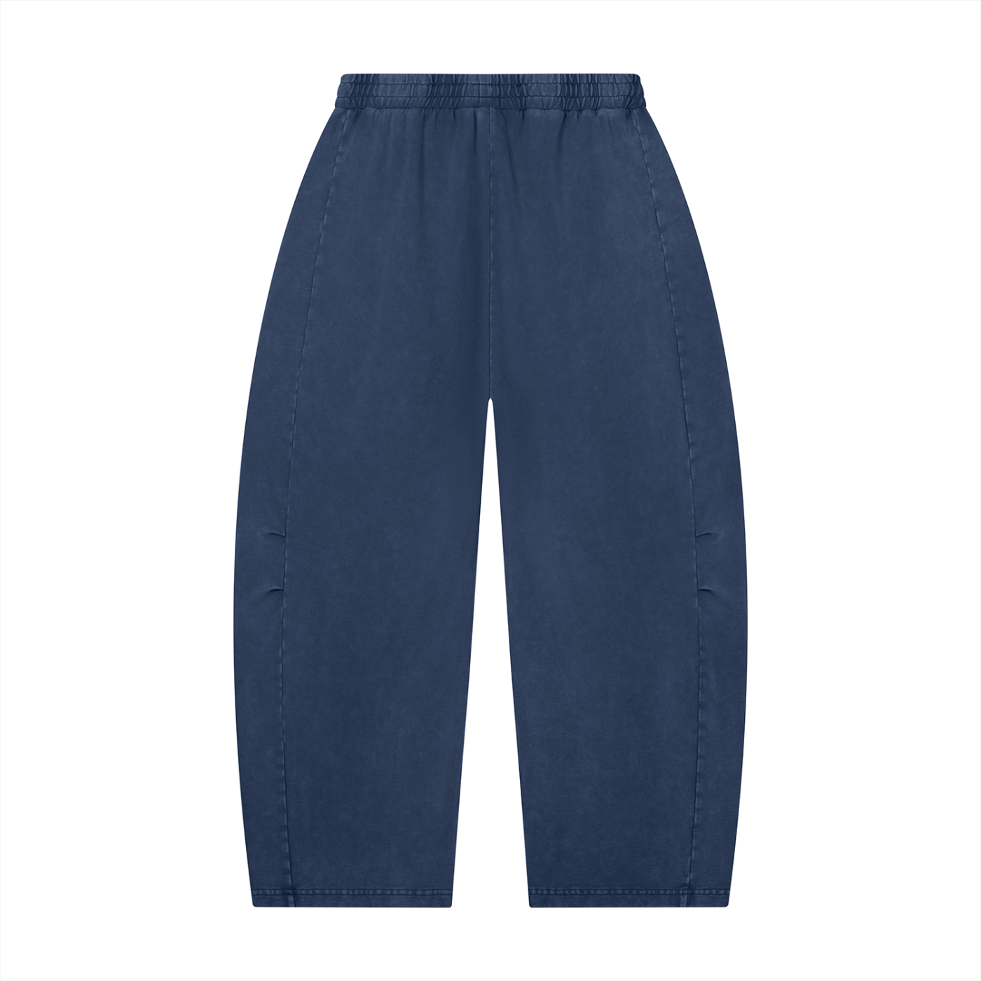 Unisex Mineral Wash Barrel Leg Pants