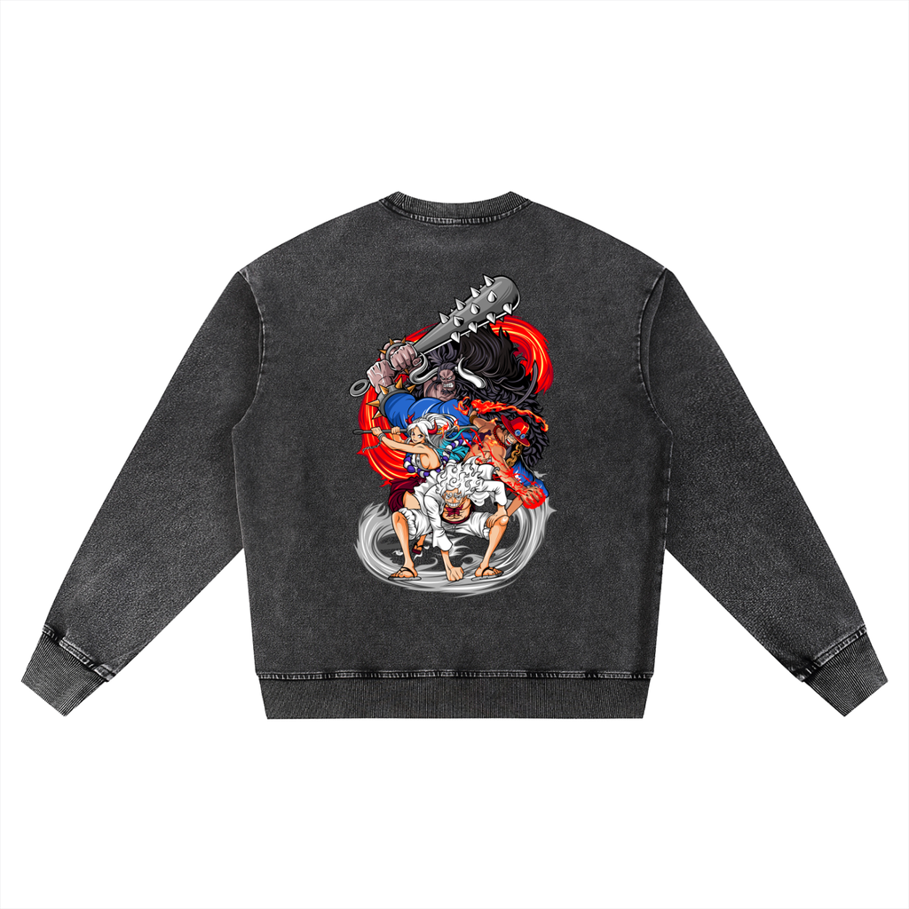 One Piece Merchant | One Piece | Snow Wash Sweatshirt ODMPOD