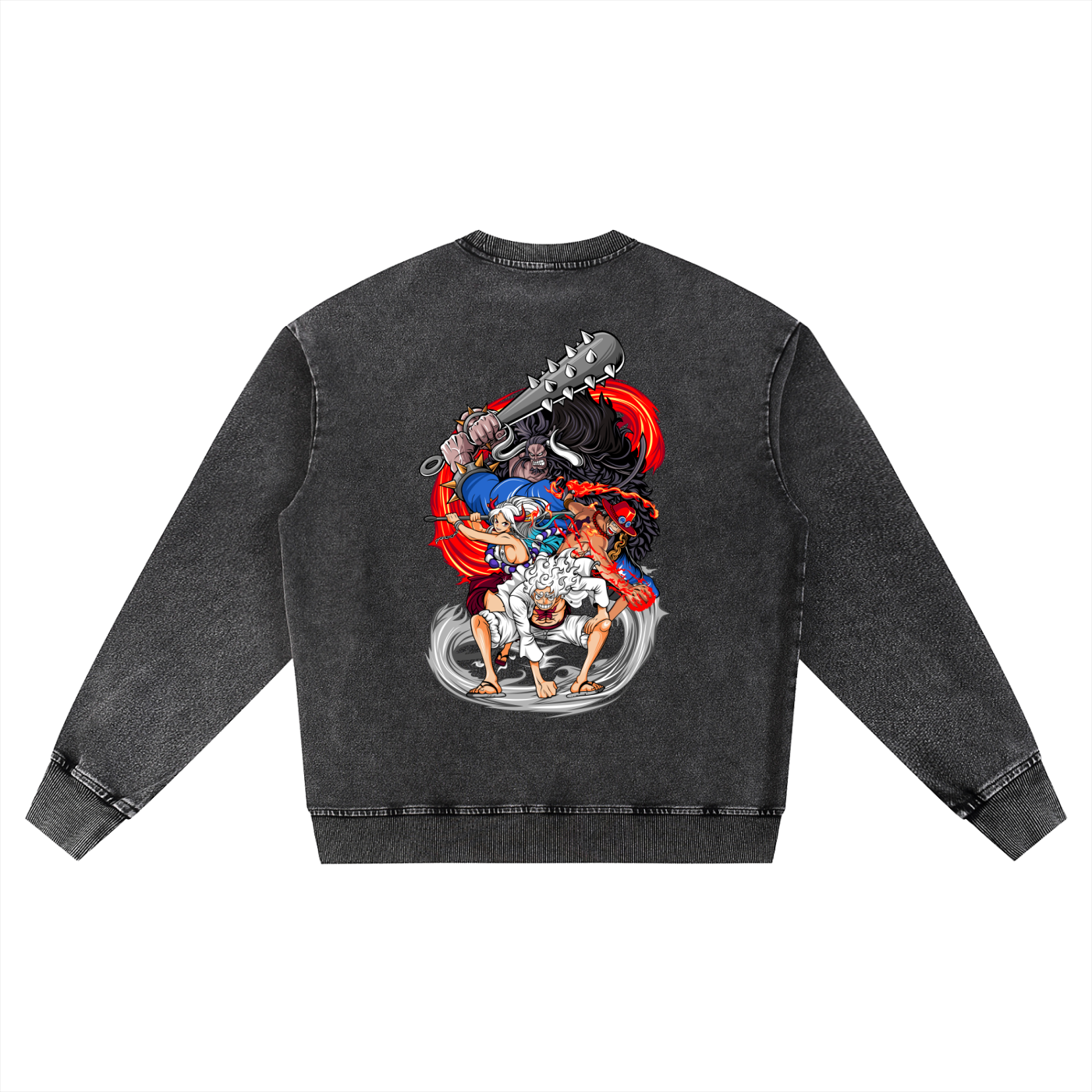 One Piece Merchant | One Piece | Snow Wash Sweatshirt ODMPOD
