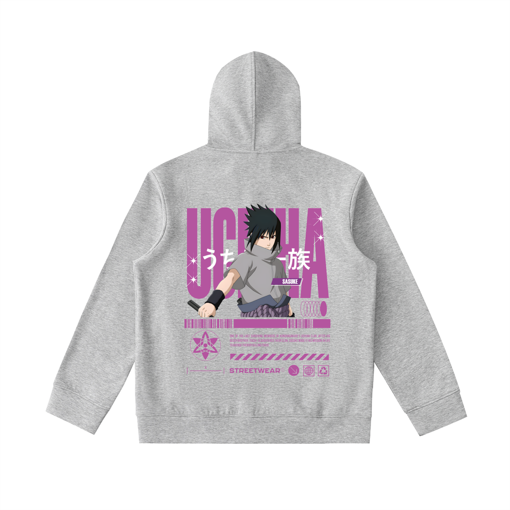 Uchiha Sasuke | Naruto | Zip-Up Hoodie
