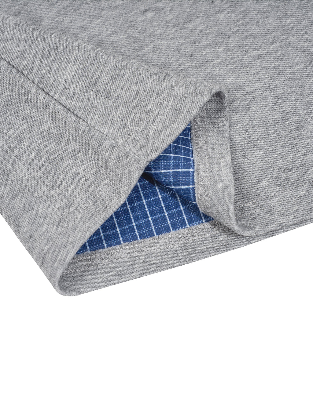 Unisex Plaid Waistband Shorts